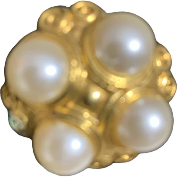 Gorgeous Black Elegant Crossbody with Pearl Decorations - Picture 5 of 7